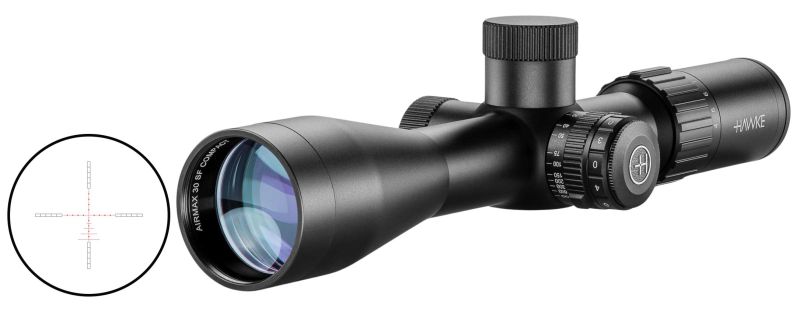 Lunette de tir HAWKE Airmax 30 WA SF Compact 4-16x44 rét.AMX IR