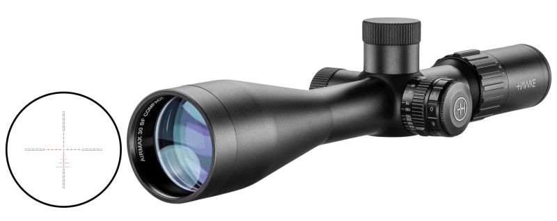 Lunette de tir HAWKE Airmax 30 WA SF Compact 6-24x50 rét.AMX IR