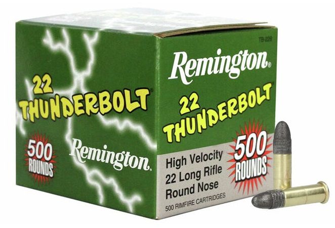 REMINGTON cal.22 Lr THUNDERBOLT High Velocity /500