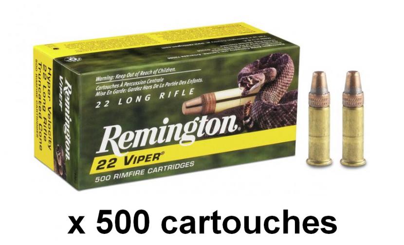 REMINGTON cal.22 Lr VIPER High Velocity /500 - Carabines de Tir sur ...
