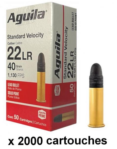 AGUILA 22lr Standard Soft Point /2000