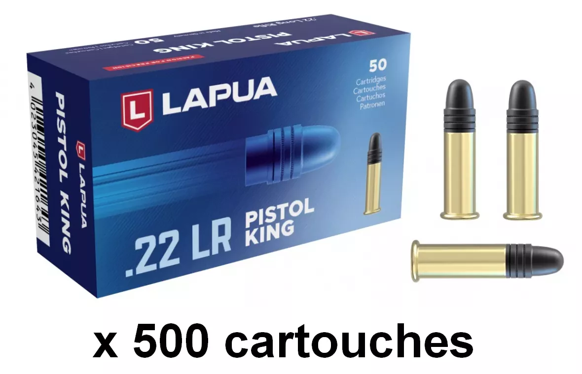LAPUA cal.22lr PISTOL KING /500
