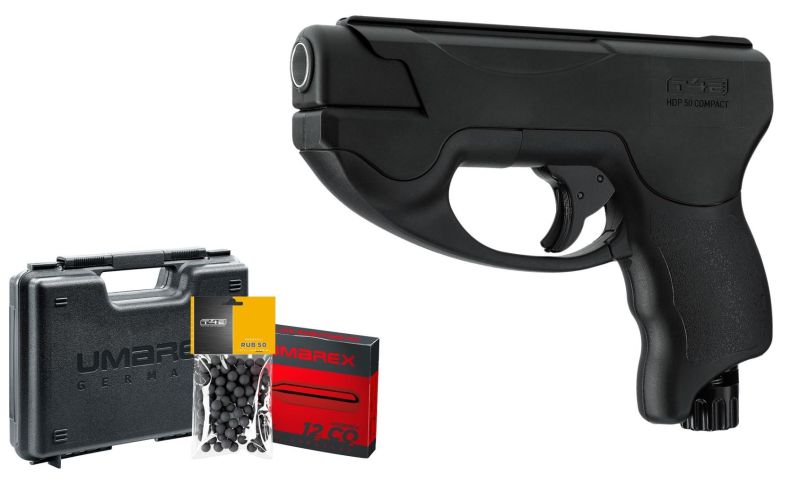 Pistolet Compact 4 coups T4E TP50 cal.50 (11 joules) ''Pack UMAREX''
