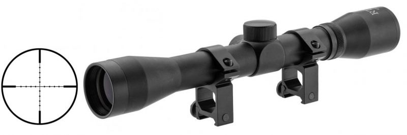 Lunette de tir RTI 4x32 Rét.Mildot