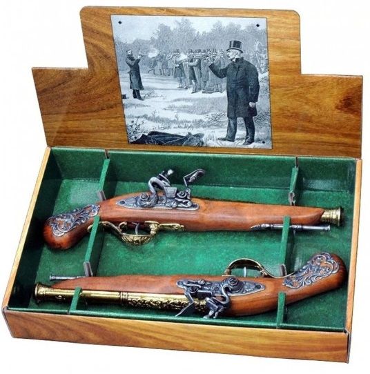 Réplique DENIX Ensemble de 2 Pistolets Duel