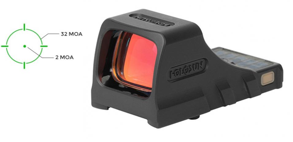 Viseur Point Rouge HOLOSUN EPS Carry 2MOA