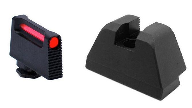 Hausse et guidon Fibre Optique L2D COMBAT 