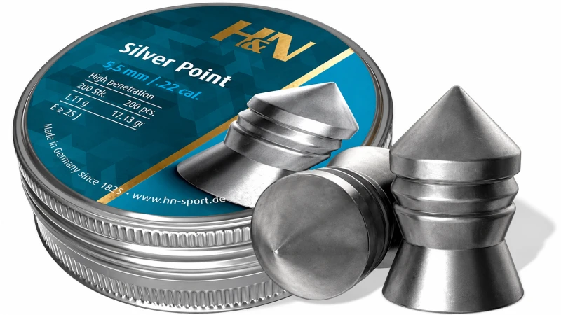 Plombs cal.5,5mm Silver Point H&N (1.11 gr) /200