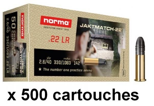 NORMA 22 Lr JAKTMATCH-22 /500
