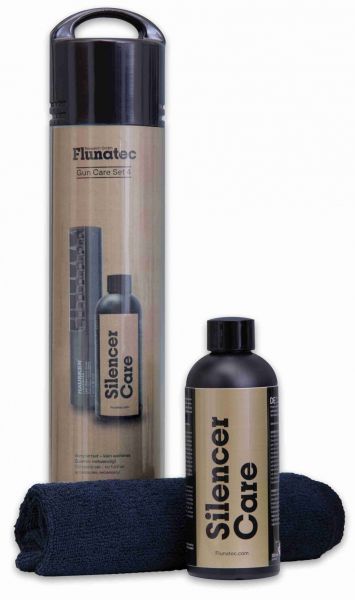Set de nettoyage pour silencieux FLUNATEC avec microfibre