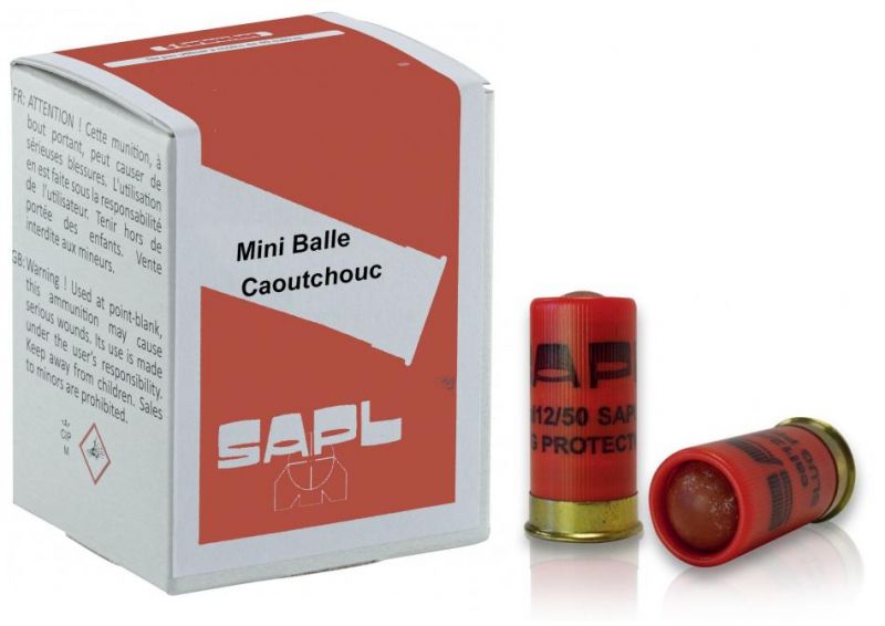Balles Mini Gomm-Cogne cal.12/50 SAPL /10