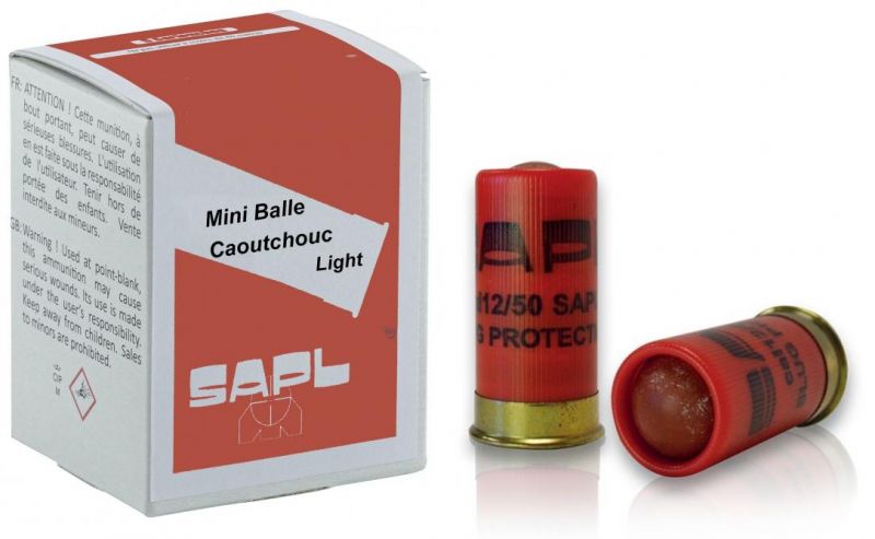 Balles Mini Gomm-Cogne Light cal.12/50 SAPL /10