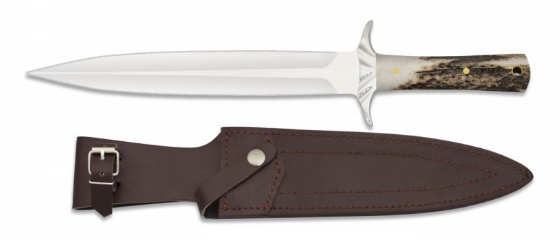 FULLHI Ensemble de 17 couteaux de chef boucher comprenant fourreau
