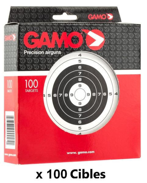 Cibles 14x14 cm GAMO (paquet de 100)