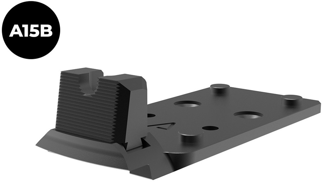 Springfield Aos Deltapoint Pro Plaque adaptatrice SPRINGFIELD AOS 1911 DS - PRODIGY A15B (Leupold ...