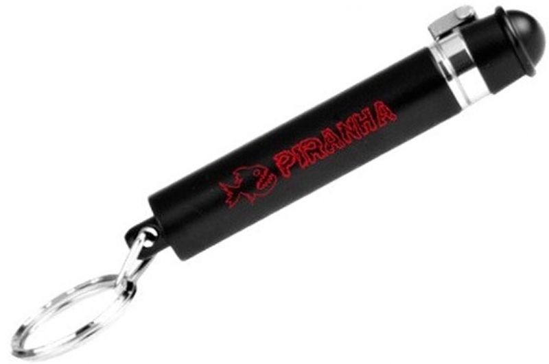 Spray porte clé au poivre Noir PIRANHA