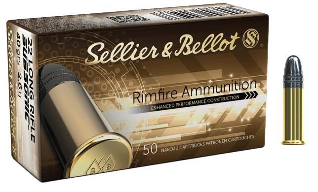 SELLIER & BELLOT 22Lr Subsonic LRN /50