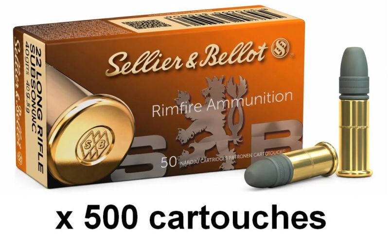 SELLIER & BELLOT 22Lr Subsonic LRN /500