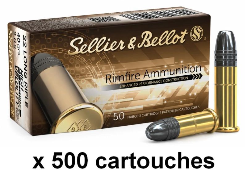 SELLIER & BELLOT 22Lr HV HP /500