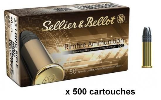 SELLIER & BELLOT 22Lr HV HP /500