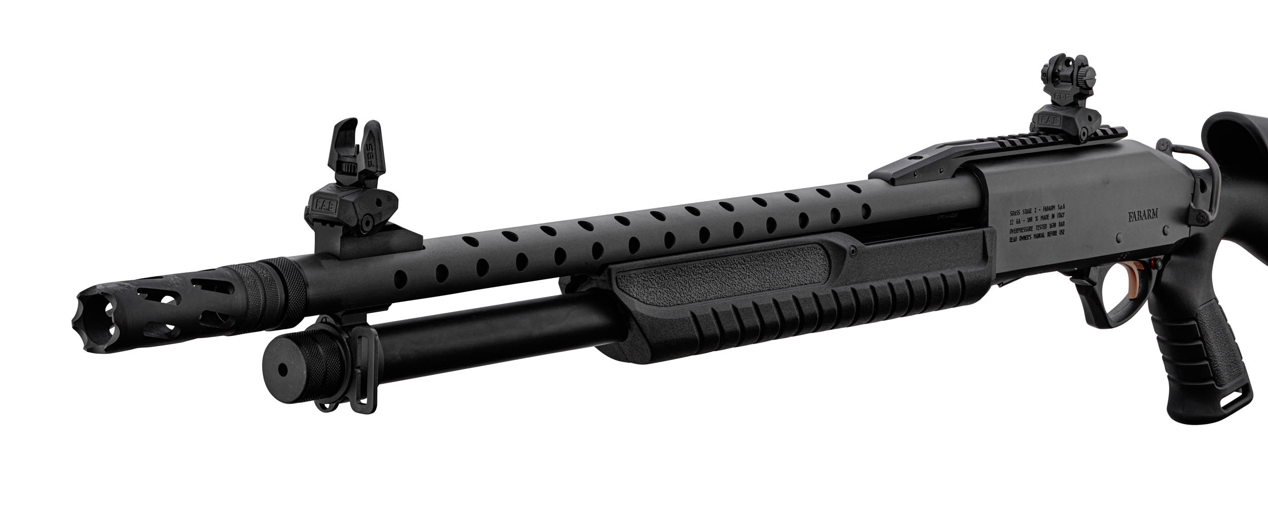 Fusil à pompe FABARM SDASS Pro Forces Stage-2 cal.12/76 - Carabines de ...