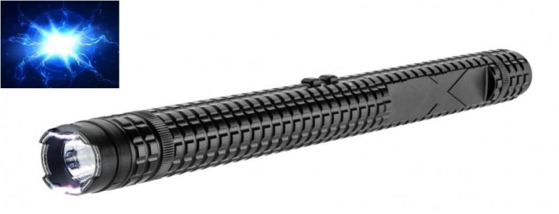 Matraque lampe Shocker PRAGA "Z8" 10 000 000 Volts (34.5 cm)