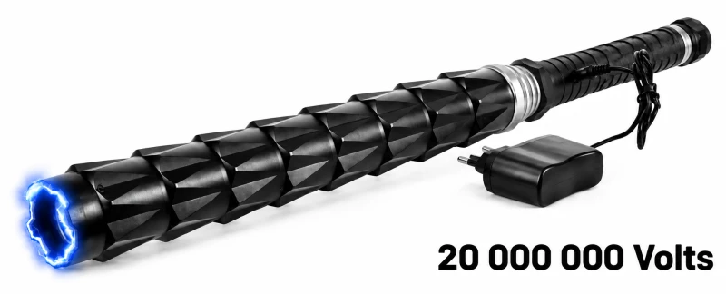 Matraque lampe Shocker PRAGA Z9 / 20 000 000 Volts