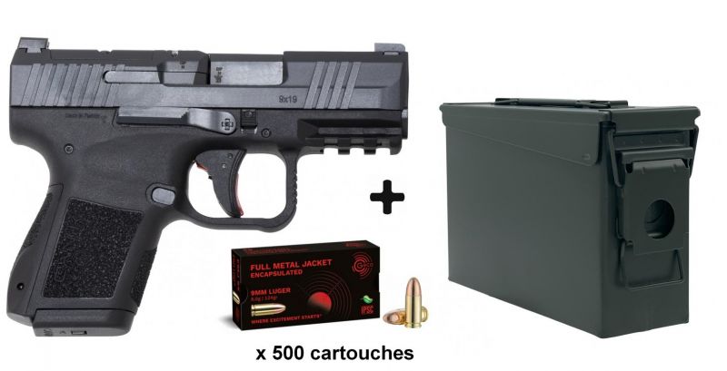 Support Double Pour Pistolet Canik - Idéal Pour Mete MC9, TP9SFX Et Mod