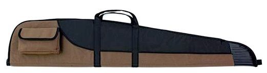 Housse fourreau Marron/Noir (123 cm) pour armes avec lunettes