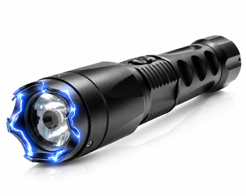 Taser lampe torche PRAGA TAC Flash / 3 800 000 Volts
