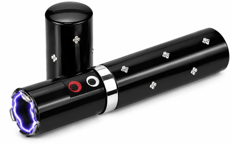 Taser LIPSTICK Noir PRAGA 2 000 000 Volts avec lampe