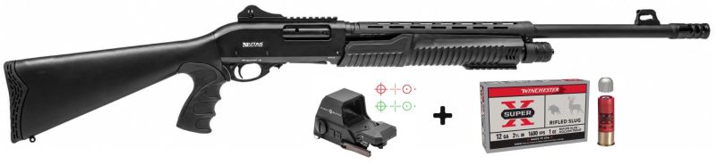 Fusil à pompe UTAS XTP TACTICAL cal.12/76 "Pack tactical SIGHTMARK Ultra Shot"