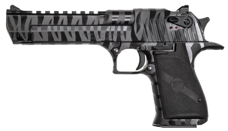 Pistolet DESERT EAGLE Black Tiger Stripes 6" cal.50 AE