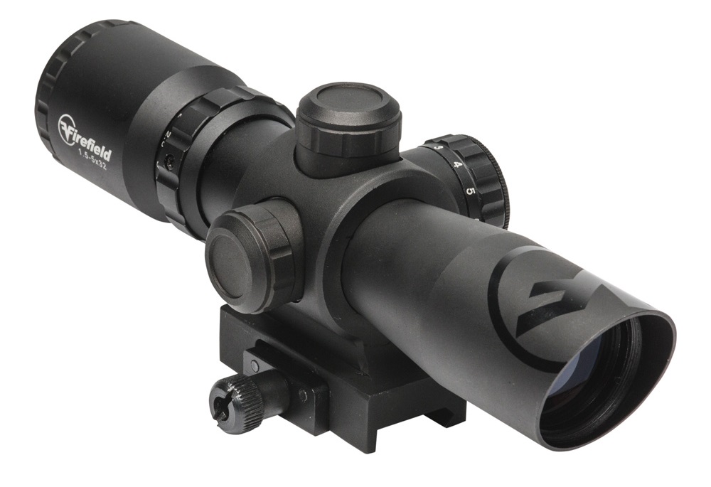 Lunette De Tir 4x32 - Occasion, Optique Correcte, Avec Mire, état Fonctionnel