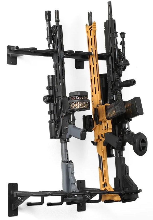 Armoire Murale Pour Pistolet – Style Rustique – Serrure Magnétique Cachée – Fabriquée Aux USA