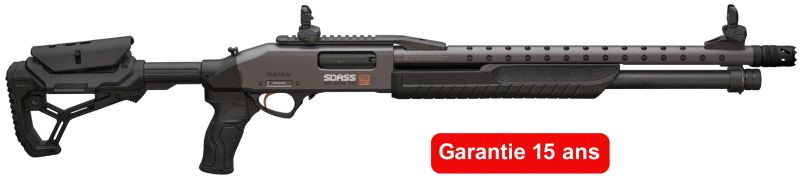 Fusil à pompe FABARM SDASS 20" Pro Forces Stage 2 cal.12/76