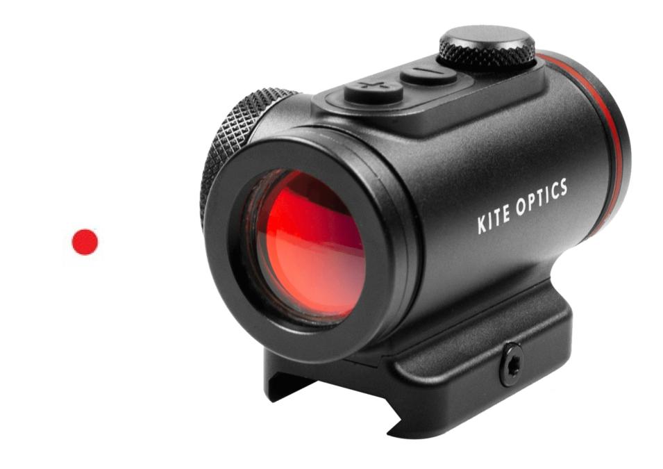 Point rouge KITE OPTICS BT1 3Moa - Optiques sur armurerie-lavaux.com
