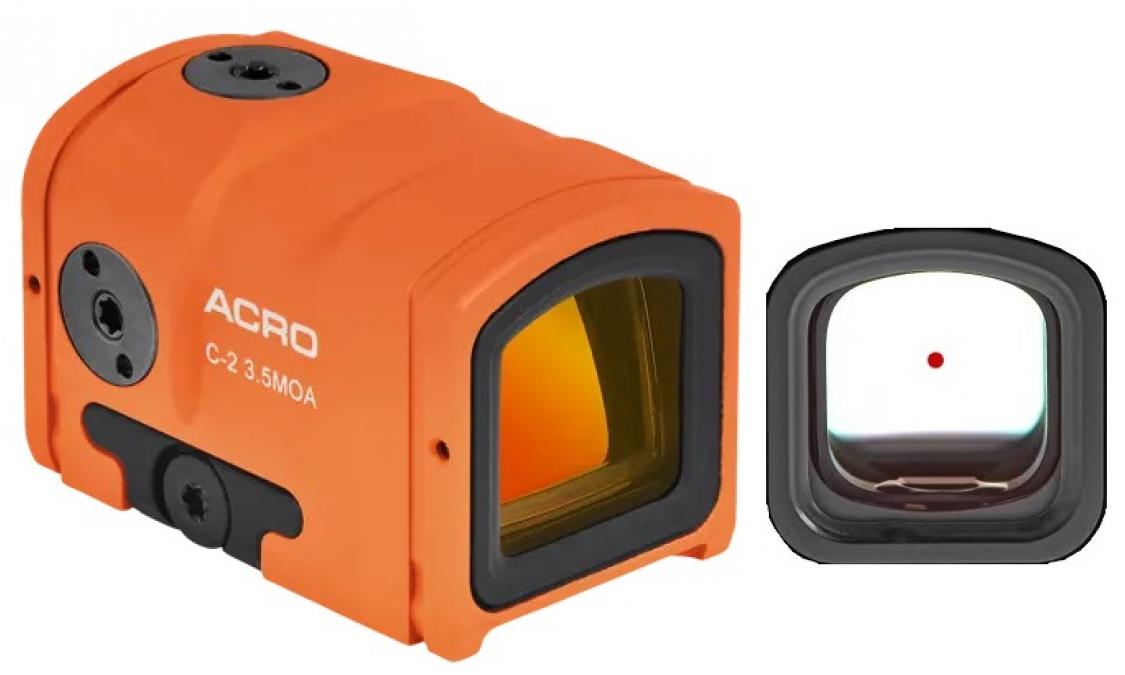 Point rouge AIMPOINT ACRO C-2 3.5Moa ORANGE sans interface - Rayon ...