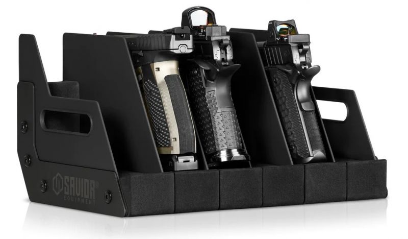 Rack de rangement 6 pistolets SAVIOR
