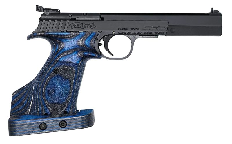 Pistolet WALTHER CSP EXPERT Blue Angel Black 5,9" cal.22 Lr