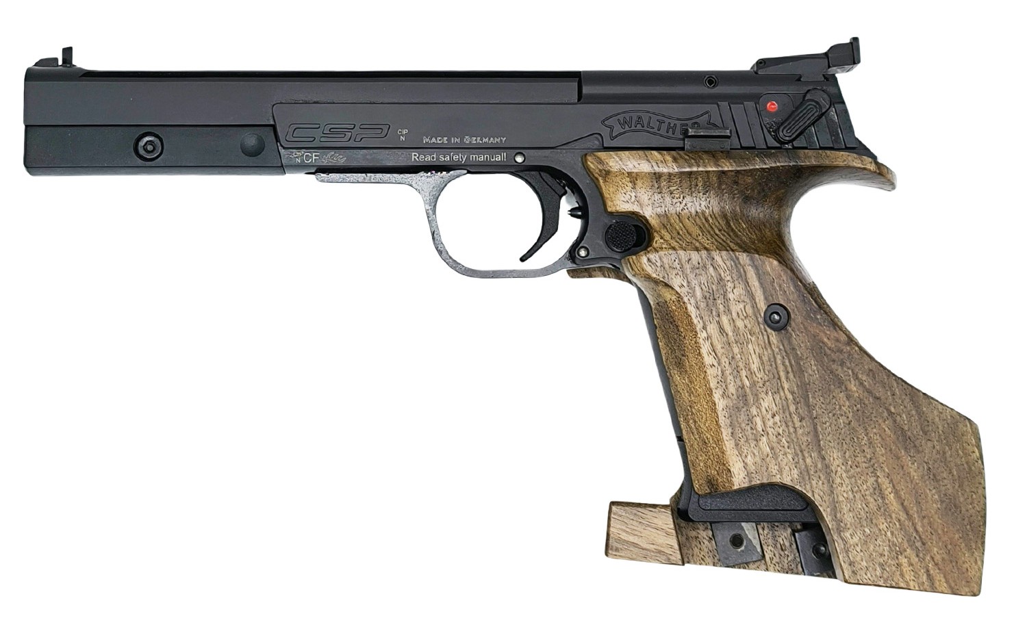 Crosse De Pistolet/fusil En Noyer Blanc - Qualité Exposition - Marque Sergant - Neuf