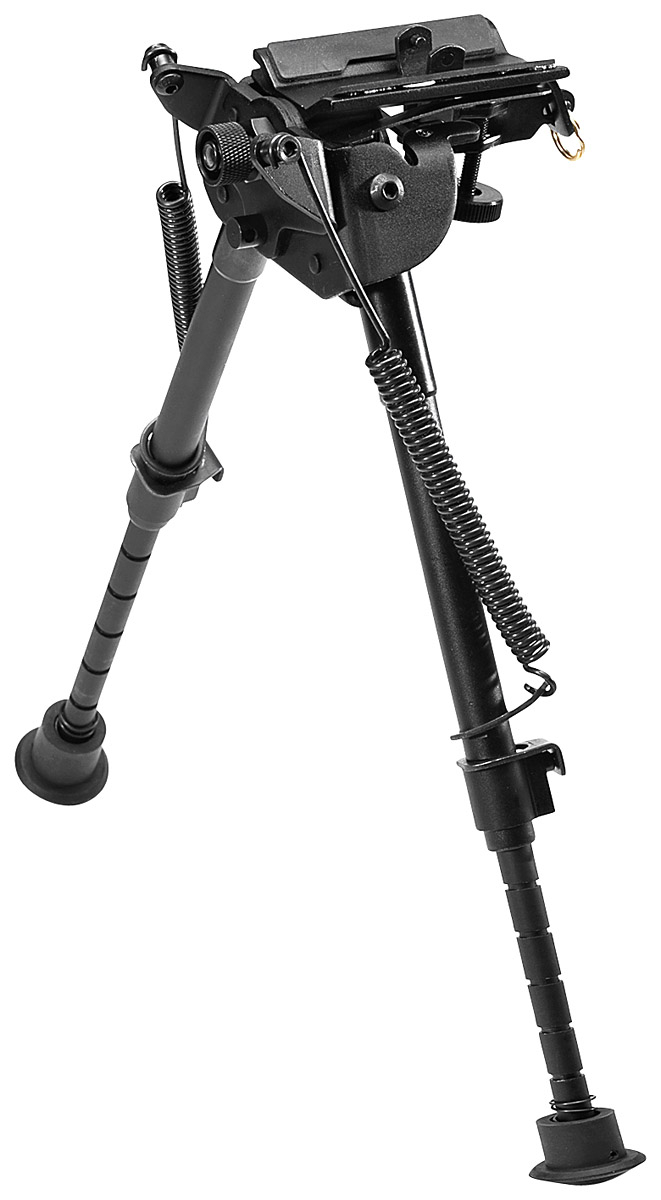 Bipied tête pivotante réglable (23-33CM