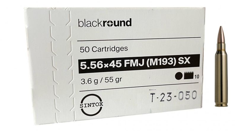 RUAG SWISS MUNITION cal.5,56x45 Nato (cal.223 Rem) FMJ SX M193 55gr /50