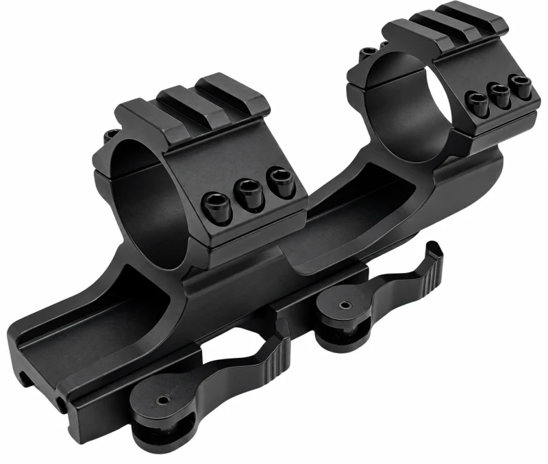 Montage tactical monobloc déporté MTS Tactical (rail de 21 mm-diamètre 30-25.4mm-BH20)