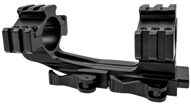 Montage Tri-rail tactical monobloc déporté MTS Tactical (rail de 21 mm-diamètre 30mm)