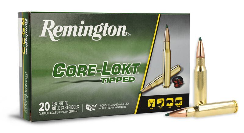 REMINGTON cal.308 Win Core Lokt Tipped 150 grains - 9.7 Grammes /20