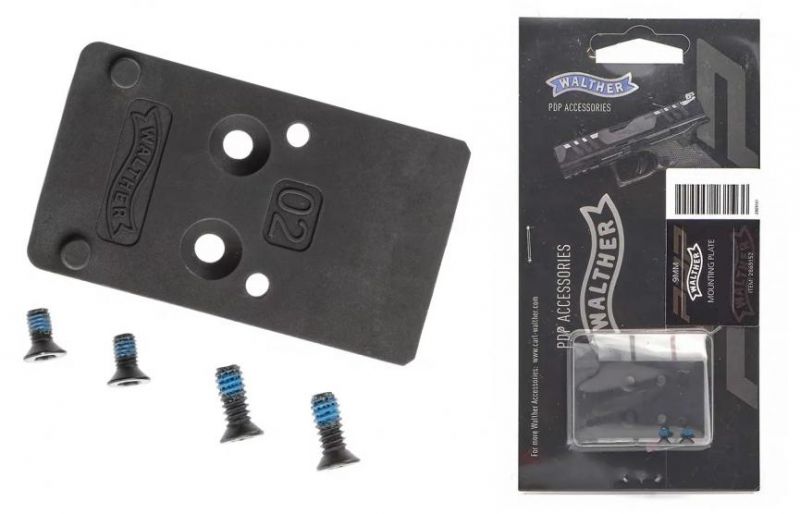Embase interface HOLOSUN 507/508-TRIJICON RMR-RITON pour WALTHER PDP Gen.2 - Carabine RS3