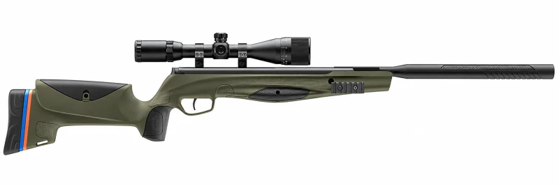 Carabine STOEGER RX20 TAC SUPPRESSOR Green "Combo lunette 3-9x40 AO" cal.4,5mm