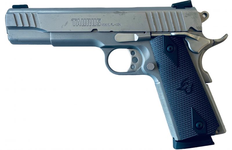 Pistolet TAURUS PT-1911 5'' Inox cal.45 ACP "Occasion"