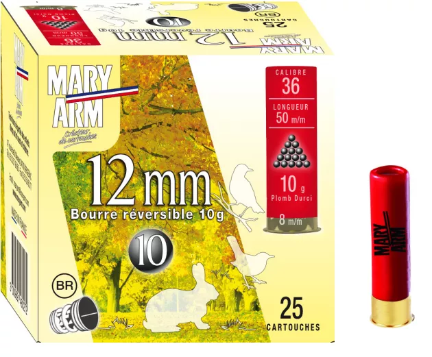 Cartouches De Chasse Petit Calibre 12mm